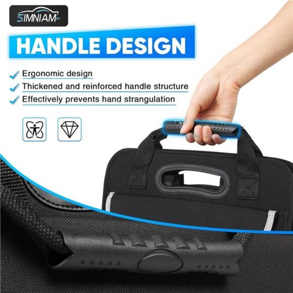 Large Car Trunk Organizer - with 5 Compartments Trunk Organizers and Storage SUV - Picture 4 of 7